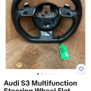 AUDI S3 STEERING WHEEL